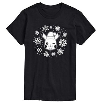 Big & Tall Pokemon Snowflakes Tee