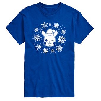 Big & Tall Pokemon Snowflakes Tee