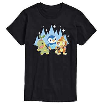 Big & Tall Pokemon Sinnoh Group Tee