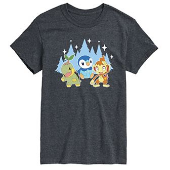 Big & Tall Pokemon Sinnoh Group Tee