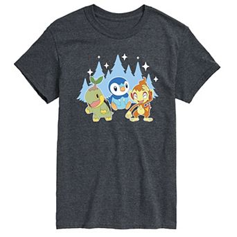 Big & Tall Pokemon Sinnoh Group Tee