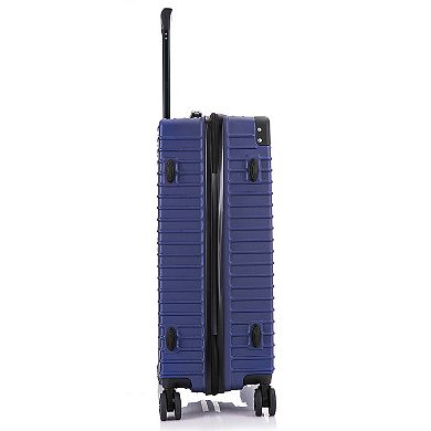 Dukap Tour 3-Piece Hardside Spinner Luggage Set