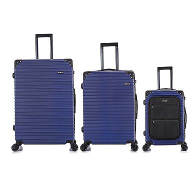 Dukap Tour 3-Piece Hardside Spinner Luggage Set