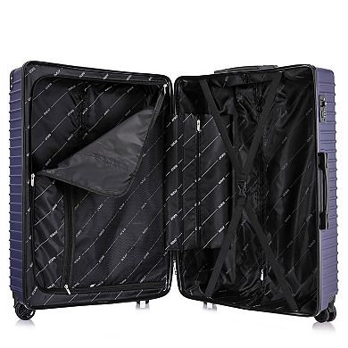 Dukap Tour 3-Piece Hardside Spinner Luggage Set
