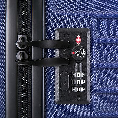 Dukap Tour 3-Piece Hardside Spinner Luggage Set