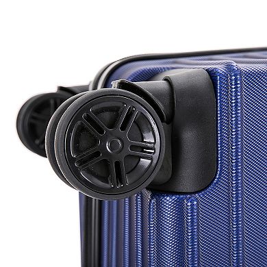 Dukap Tour 3-Piece Hardside Spinner Luggage Set
