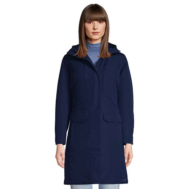 Lands end store insulated raincoat