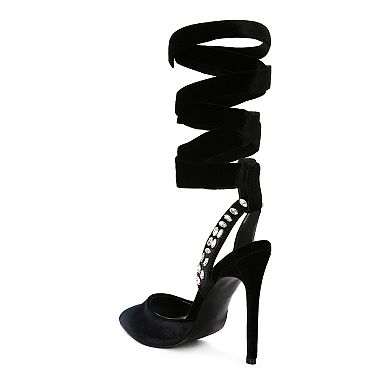 Rag & Co Wallis Women's Lace-Up Heels