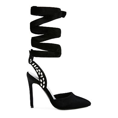Rag & Co Wallis Women's Lace-Up Heels