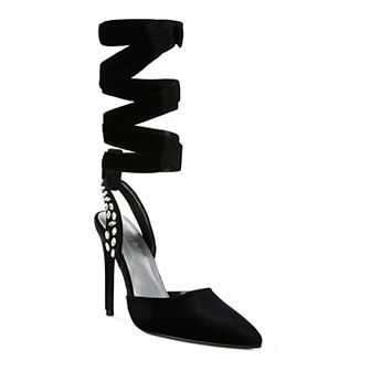 Rag & Co Wallis Women's Lace-Up Heels