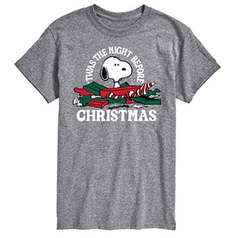 Big & Tall Peanuts Christmas Tee