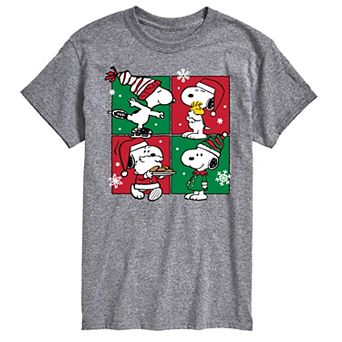 Big & Tall Peanuts Snoopy Christmas Tee