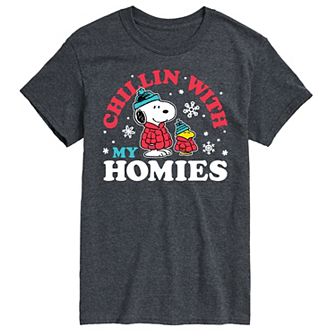 Big & Tall Peanuts Chillin Homies Tee