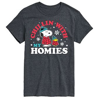 Big & Tall Peanuts Chillin Homies Tee