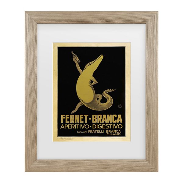 Fernet Branca Framed Wall Art