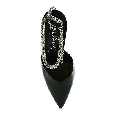 London Rag Joyce Women's Rhinestone High Heels