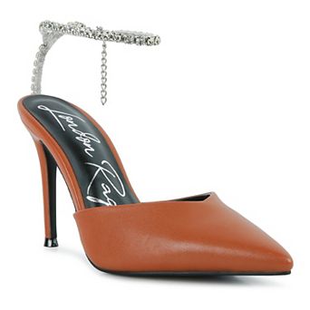 London Rag Joyce Women's Rhinestone High Heels