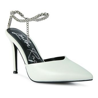 London Rag Joyce Women's Rhinestone High Heels