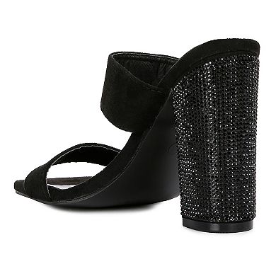 London Rag Sass Women's Block Heel Sandals