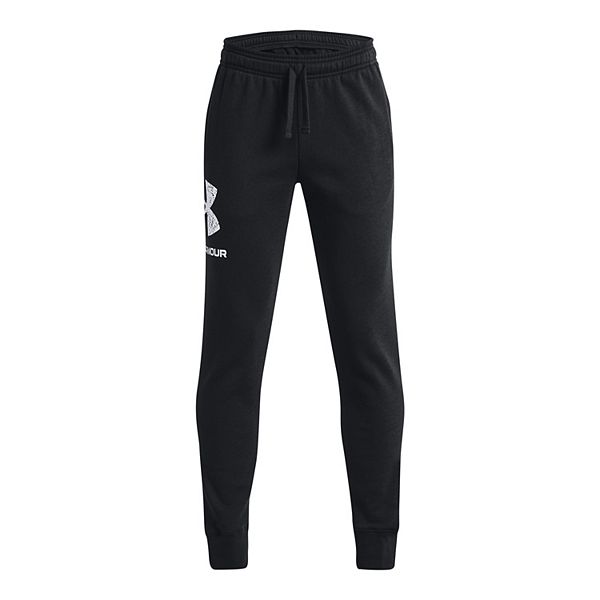 Boys 8-20 Under Armour Big Logo Fill Rival Fleece Joggers