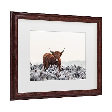 Highlander Cow Framed Wall Art