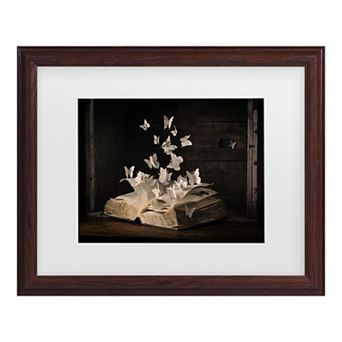 Lepidopterology Butterfly Book Framed Wall Art