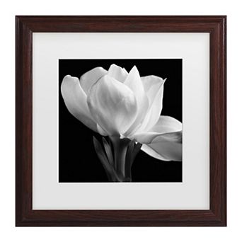 Michael Harrison Gardenia Framed Wall Art