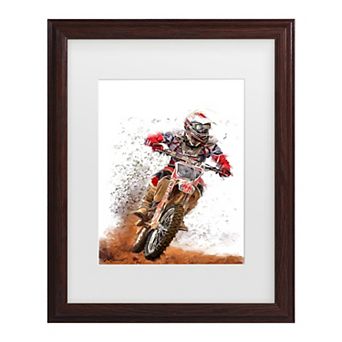 Motocross Framed Wall Art