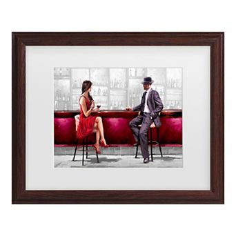 Meeting Version 2 Framed Wall Art