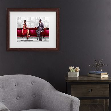 Meeting Version 2 Framed Wall Art