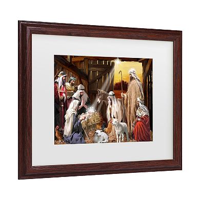 Nativity Christmas Framed Wall Art