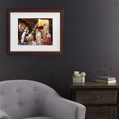 Nativity Christmas Framed Wall Art
