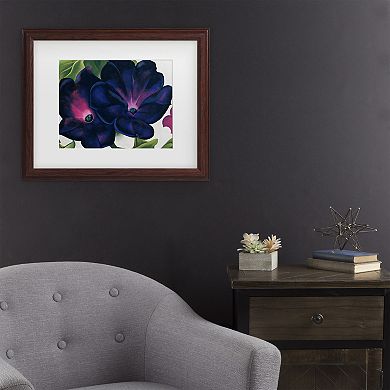 Georgia O'Keeffe Petunias Framed Wall Art