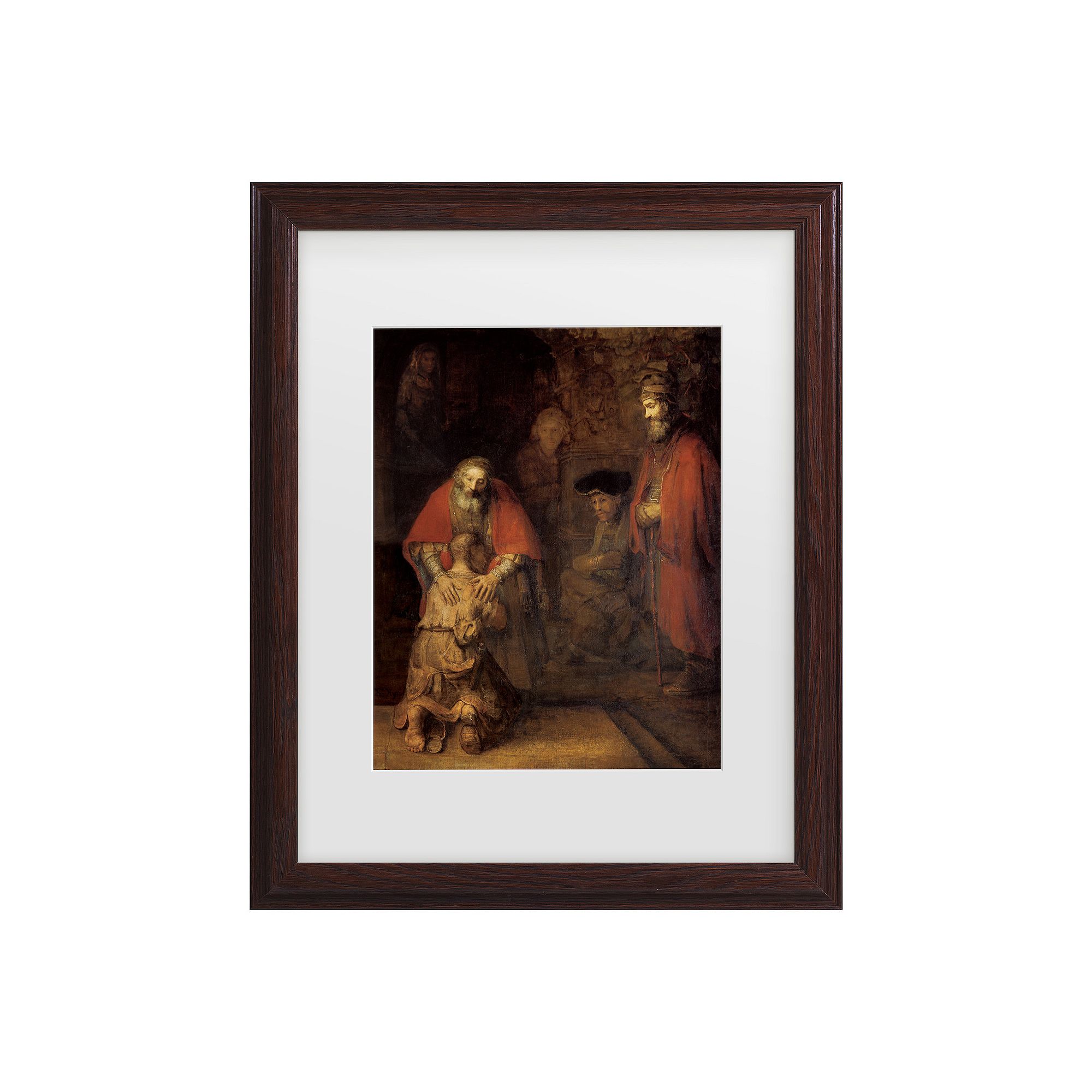 Rembrandt Return of the Prodigal Son Framed Wall Art, Multi