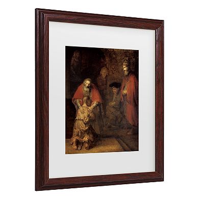 Rembrandt Return of the Prodigal Son Framed Wall Art