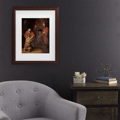Rembrandt Return of the Prodigal Son Framed Wall Art