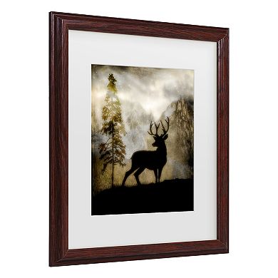 Mystic Deer Framed Wall Art