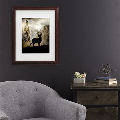 Mystic Deer Framed Wall Art