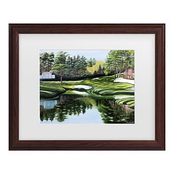 Paul Walsh Masters Golf Framed Wall Art