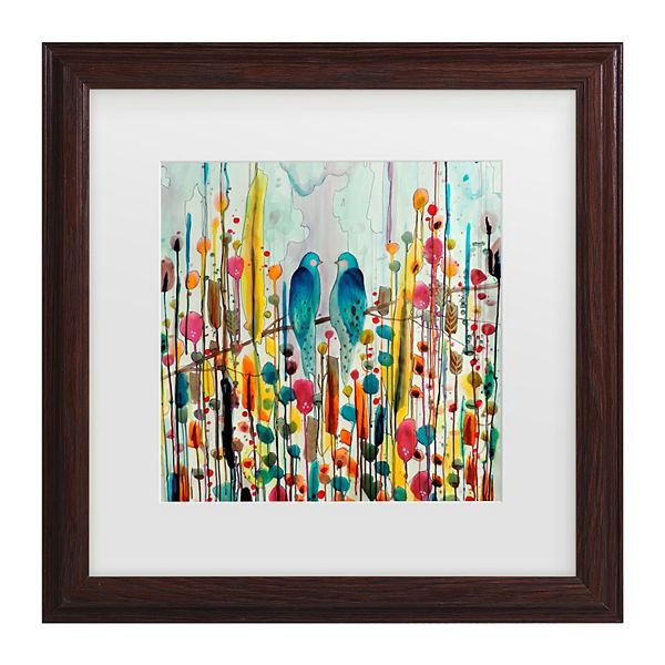 Birds We Framed Wall Art