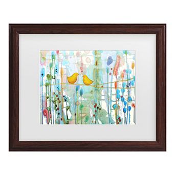 Dans Chaque Coeur Framed Wall Art