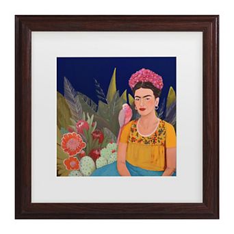 Frida A Casa Azul Revisitated Framed Wall Art
