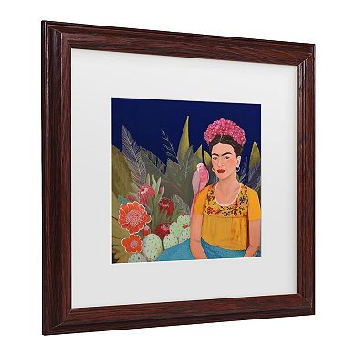 Frida A Casa Azul Revisitated Framed Wall Art