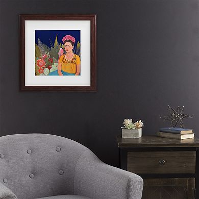 Frida A Casa Azul Revisitated Framed Wall Art