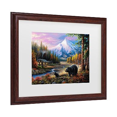 Routine Visitors Framed Wall Art