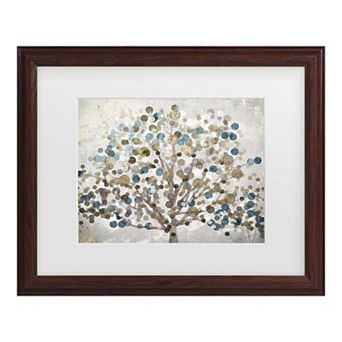 Trademark Fine Art Color Bakery "Bubble Tree" Matted Framed Wall Art