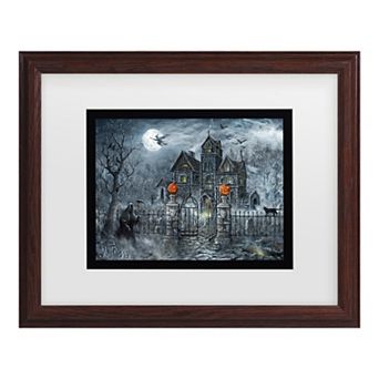 Trademark Fine Art Jeff Tift "Uninvited Guest" Matted Framed Wall Art