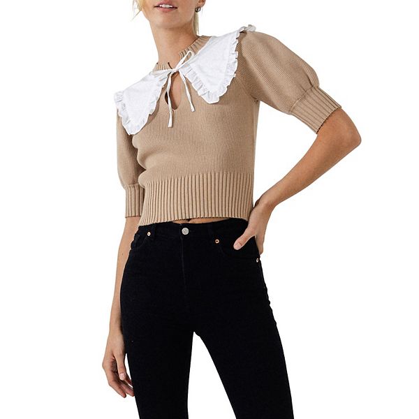 Collared Knit Sweater