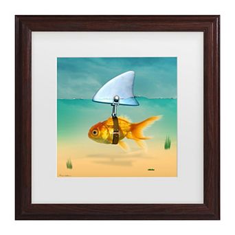 Gold Fish Framed Wall Art