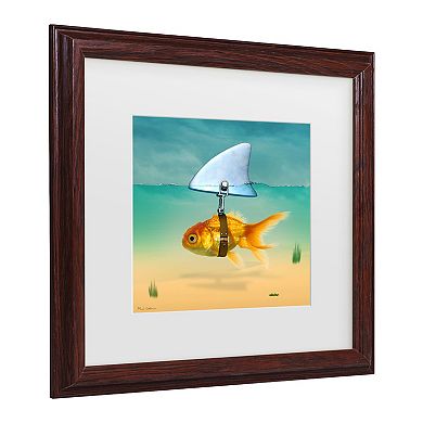 Gold Fish Framed Wall Art